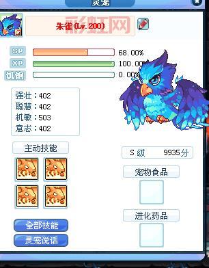 彩虹岛灵宠系统全解析：获取方式与升级技巧