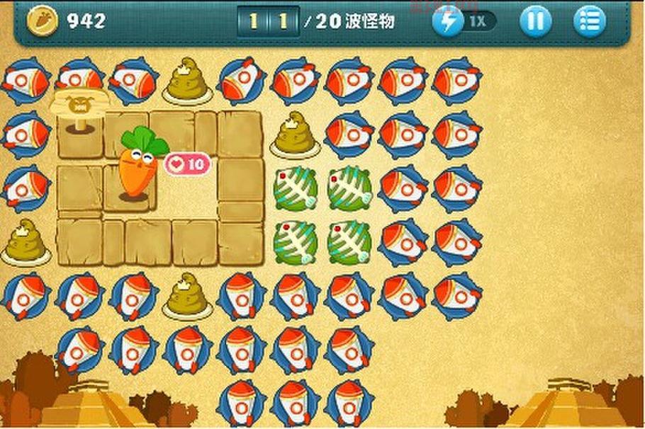 保卫萝卜挑战42