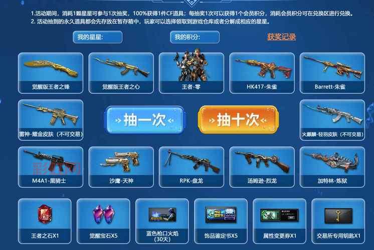 cf活动6月活动大全来了！最新福利抢先看！