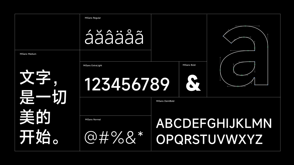 MiSans 字体下载 – MIUI13系统自带字体免费商用！丨简而易网
