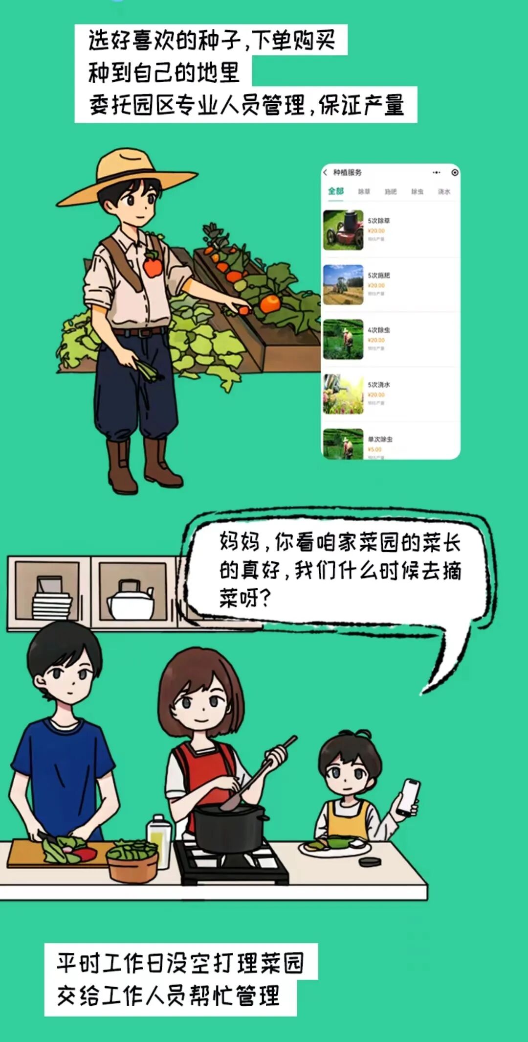 现实版“开心农场”上线！共享菜园+农场认养，实现私家田园梦!