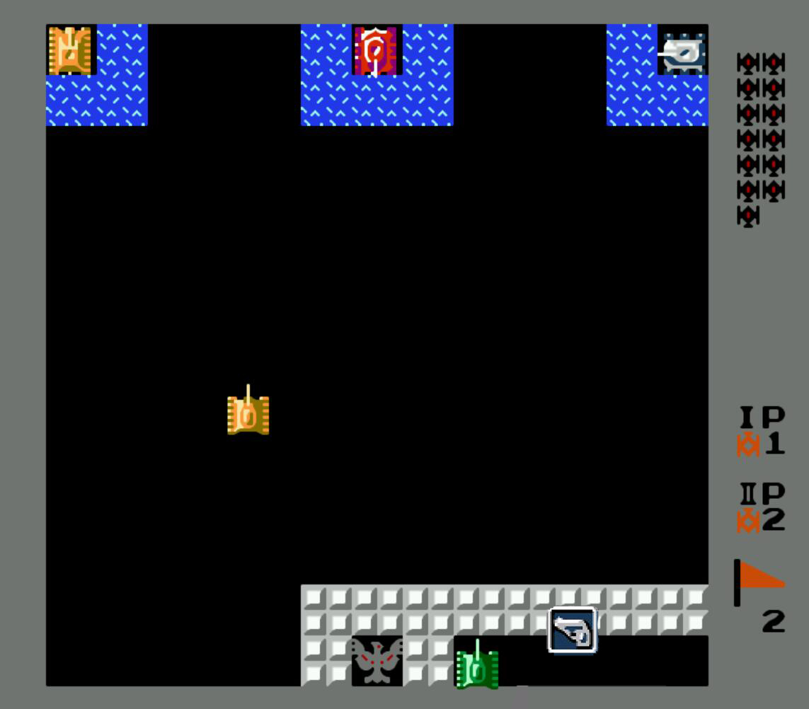 FC游戏《坦克大战》就得这么修,整不死队友就炸基地