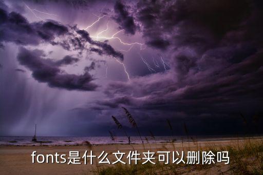 fonts，fonts是什么文件夹可以删除吗