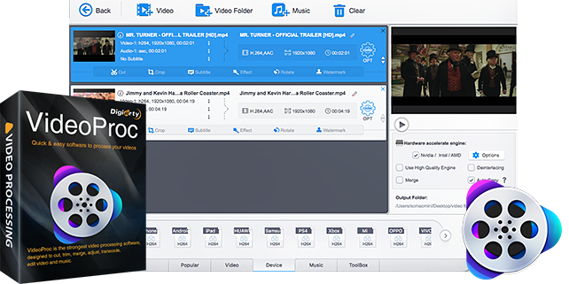 VideoProc Converter 4K for Mac 6.6 2024112501 破解版 多功能影片处理工具