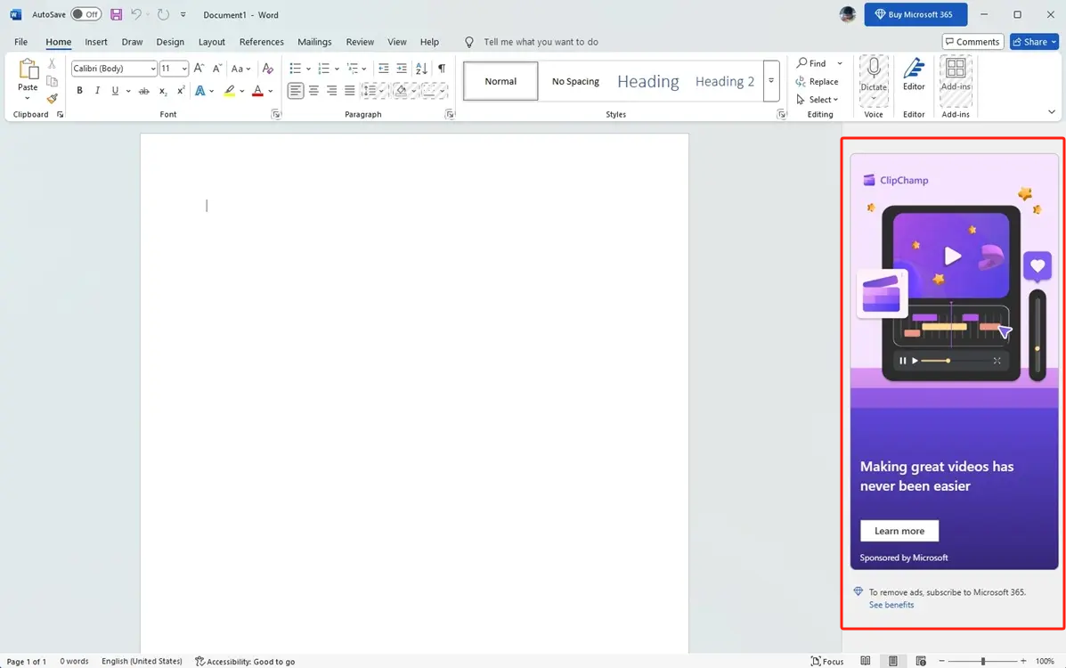微软推出免费广告版Office？网友：怕是欺负外国用户没用过WPS