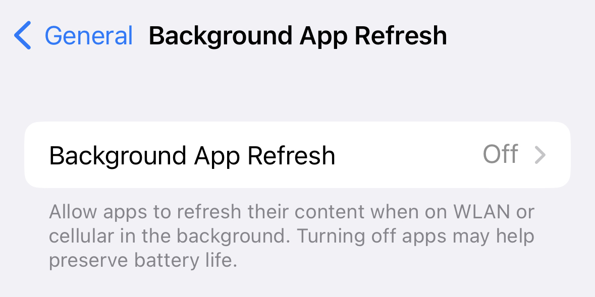 iOS 中的后台应用刷新到底有什么用？关了影响明显吗？怎么判断要不要关或开？