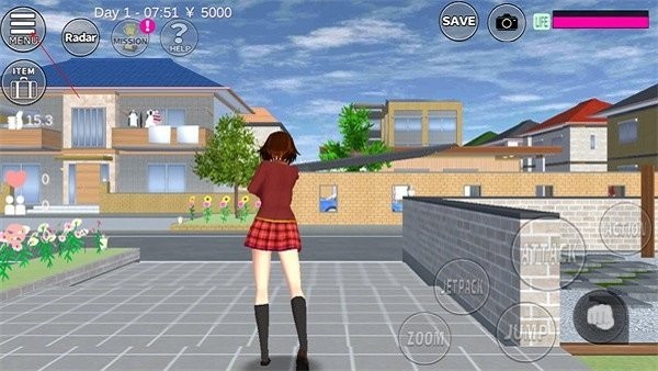 樱花校园模拟器 英文版2025