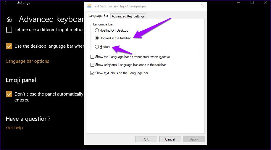 Windows 10中语言栏丢失的5个修复办法，看下有没有适合你的
