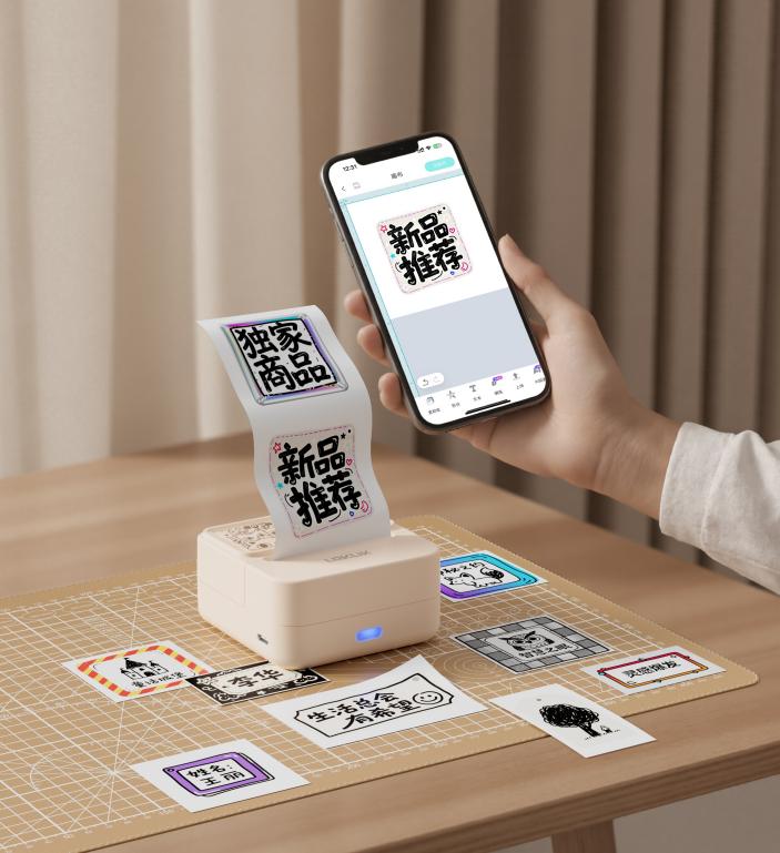 有了乐立克AI标签机，分类变表达，收纳成创作