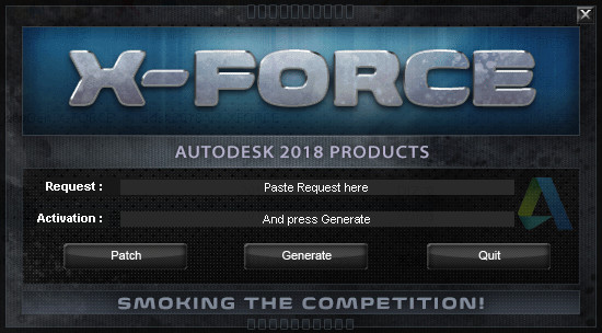 AutoCAD2018注册机(64位&32位)