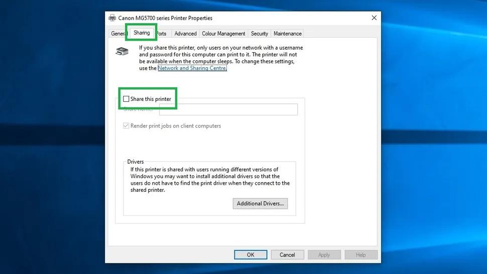 如何在Windows 10中共享打印机，以便其他用户可以访问