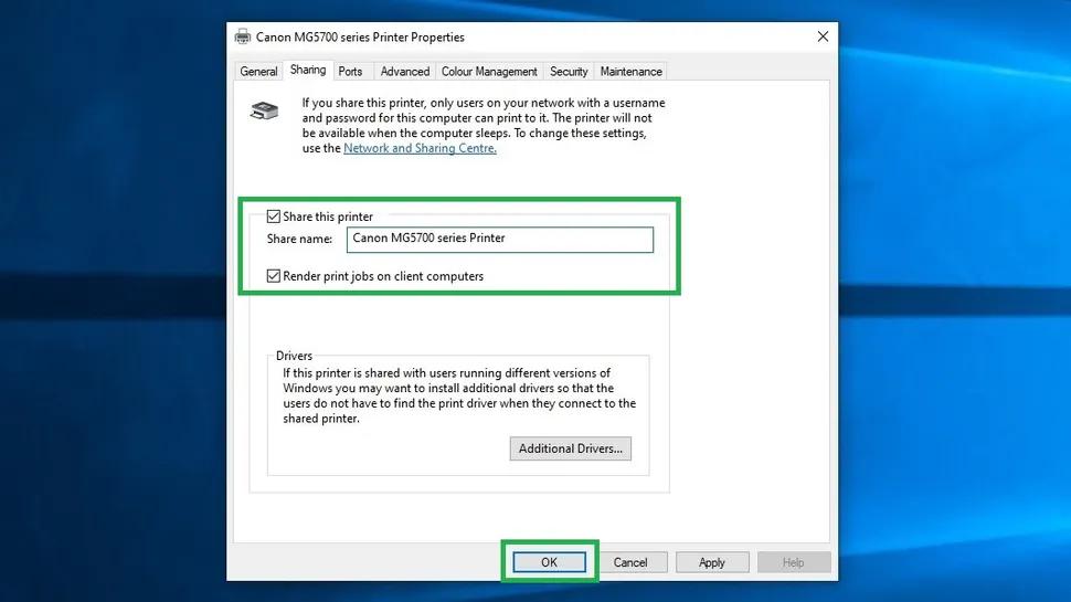 如何在Windows 10中共享打印机，以便其他用户可以访问