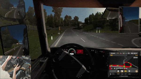 今晚7点带上莱仕达V10方向盘我在秋名山等你!