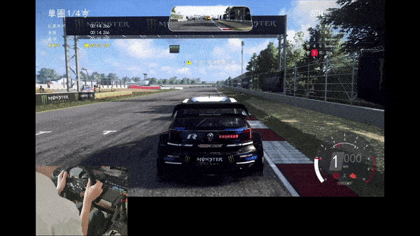 今晚7点带上莱仕达V10方向盘我在秋名山等你!