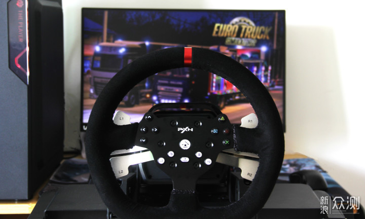 今晚7点带上莱仕达V10方向盘我在秋名山等你!