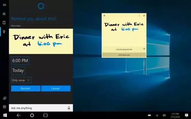 Windows 10周年纪念版 | 听说现在又流行手写了？