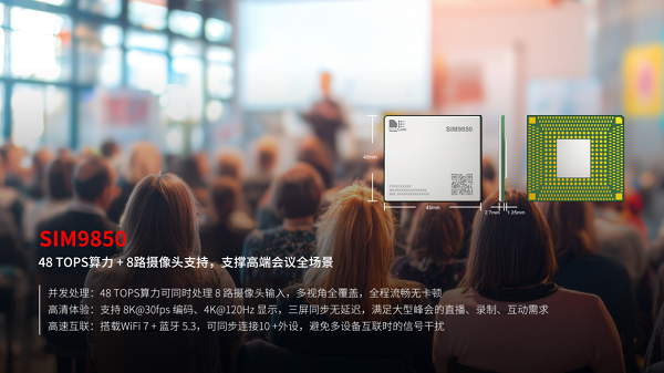 会议摄像头跟踪延迟？用芯讯通AI模组解决音视频不同步问题