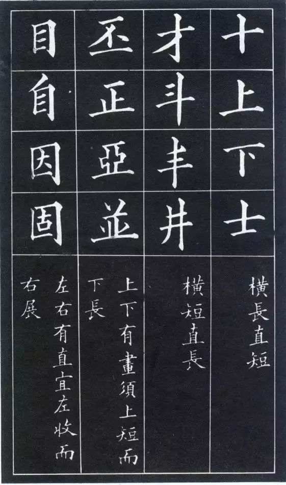 黄自元楷书间架结构九十二法,建议收藏!