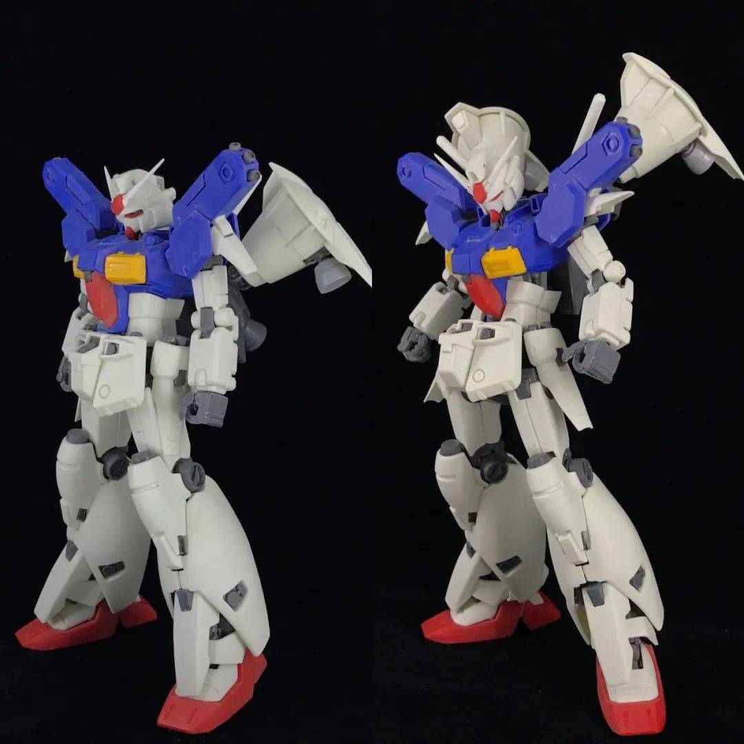 绝了！老物MG GP01Fb也能改出这样的造型和细节……