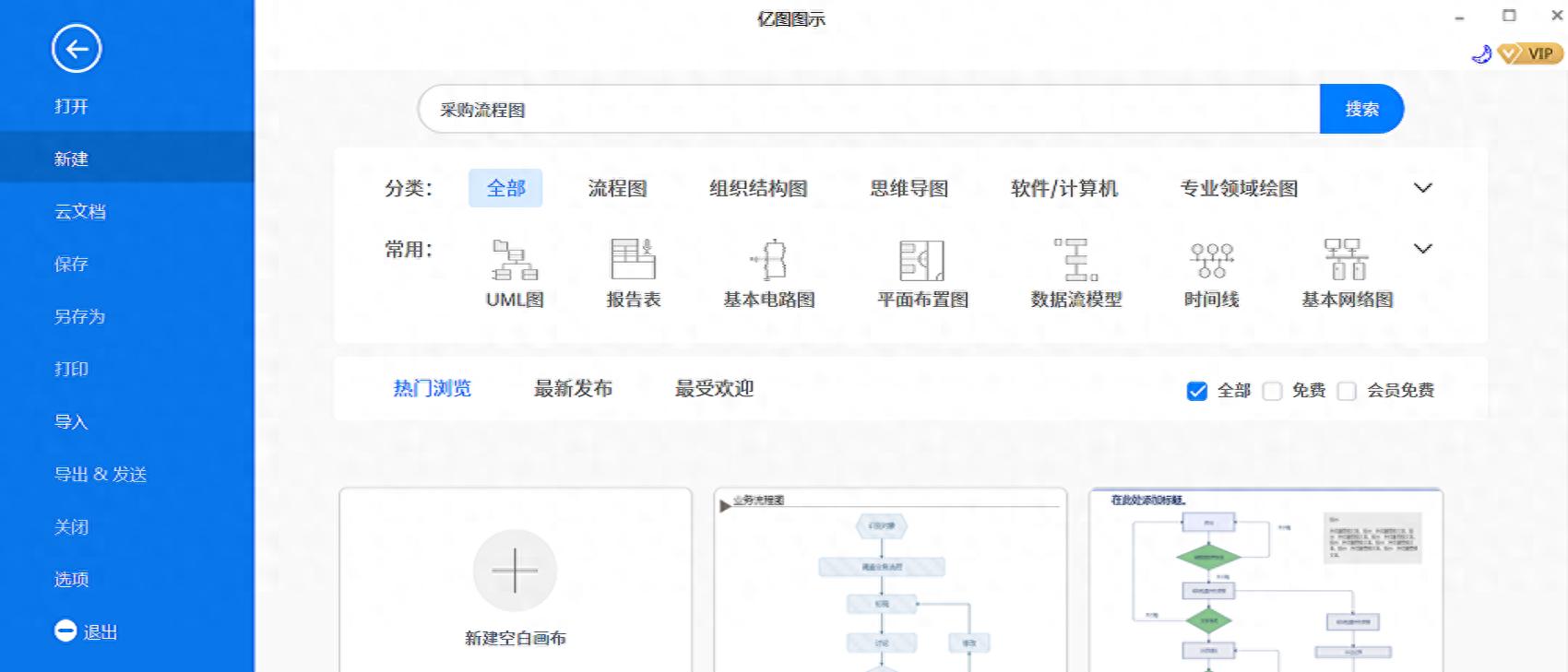 采购流程图用什么软件做？五步解析绘制方法