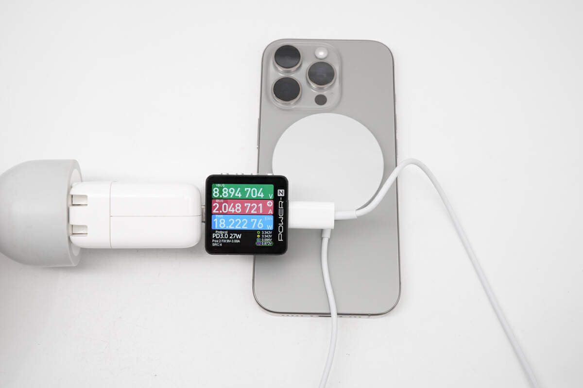 iPhone 16 Pro无线充电速度对比：25W与15W MagSafe仅快3分钟