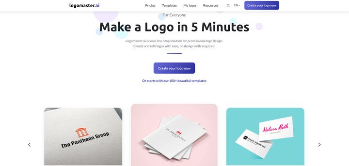 7个可快速生成可商用品牌标识的在线Logo生成器！