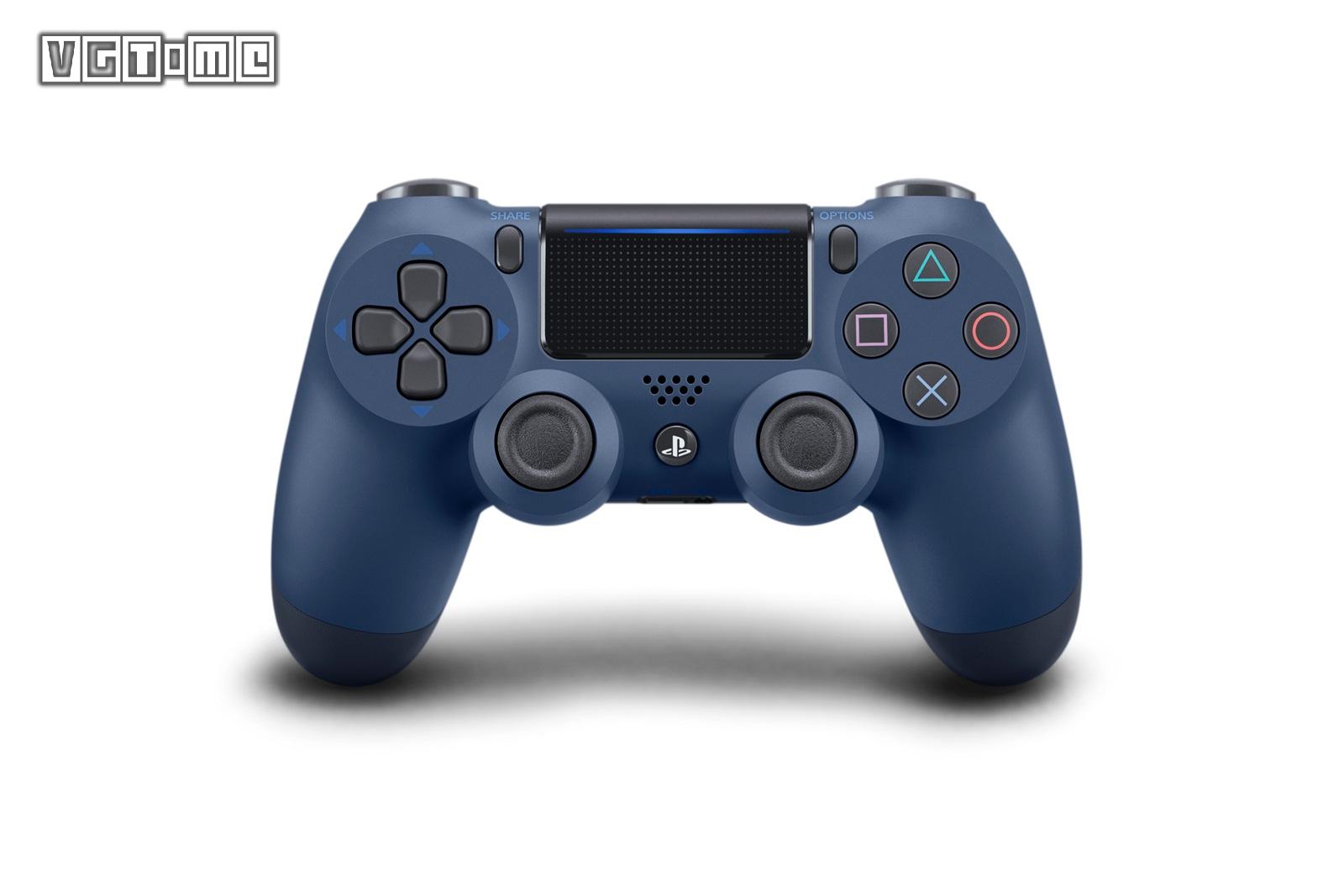 PS4国行全新配色手柄公布 钢铁黑和午夜蓝