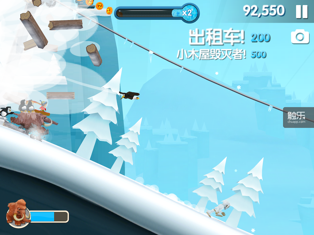 《滑雪大冒险2》的用户筛选逻辑