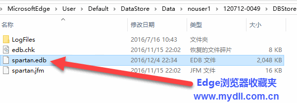 Win10 Edge浏览器收藏夹位置在哪里