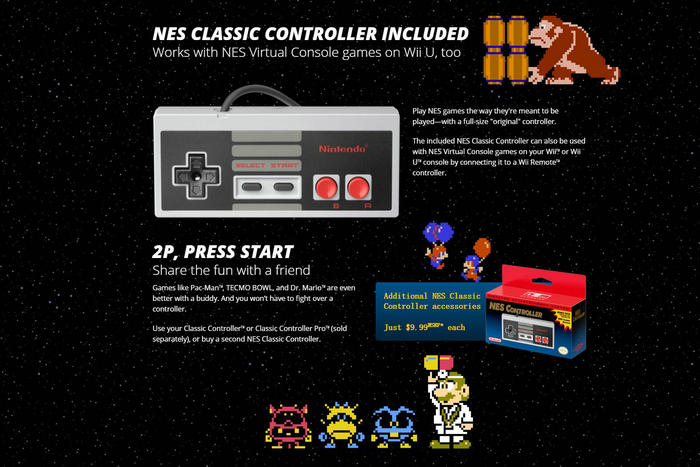 任天堂推NES Classic Edition复刻迷你主机，内置真“30合1”游戏
