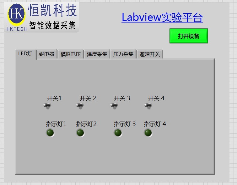 LabVIEW数据采集卡基础入门（十二）选项卡功能
