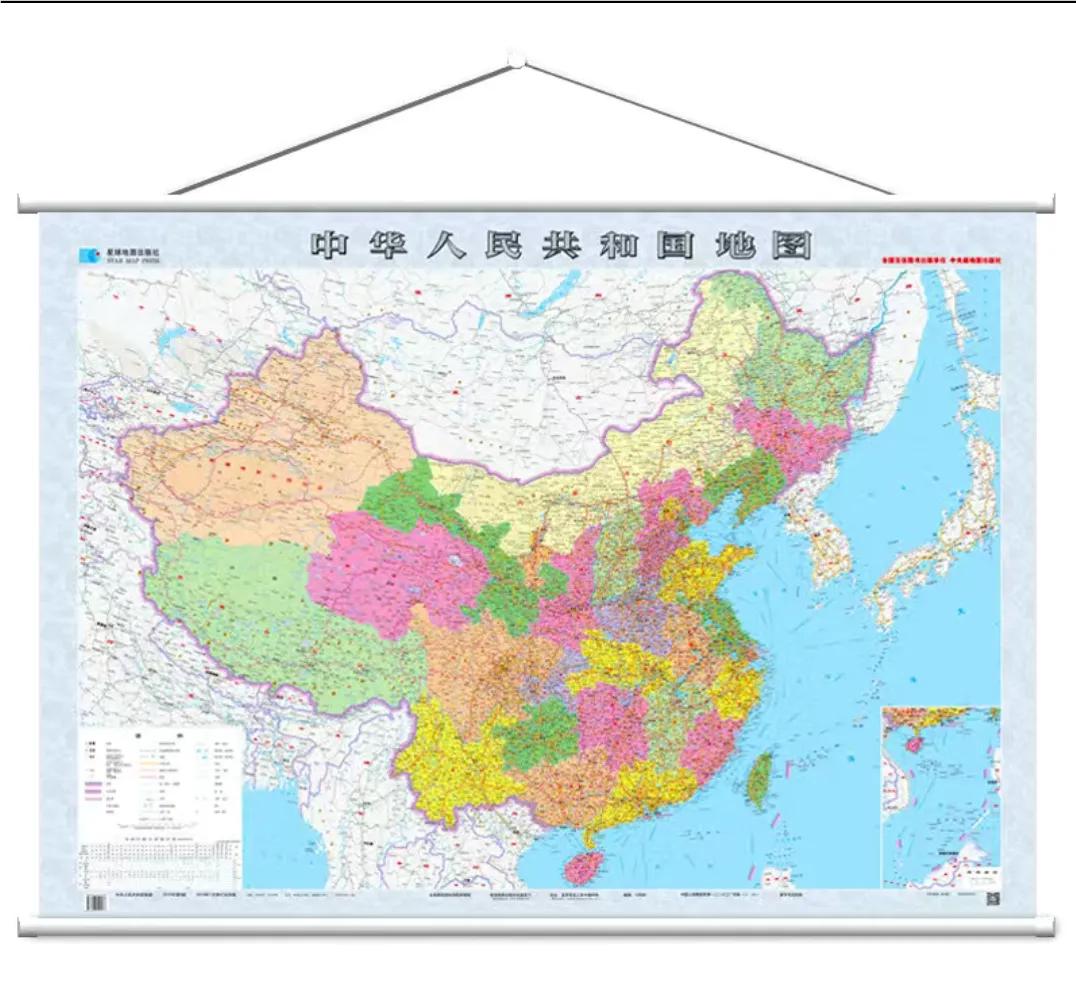 给孩子一个完整的中国地图