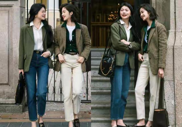 女生春日穿搭72套,“牛仔裤”才是最时髦的打扮,简约大气