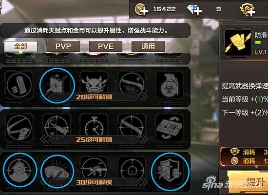 穿越火线手游不同等级怎么加点 天赋推荐