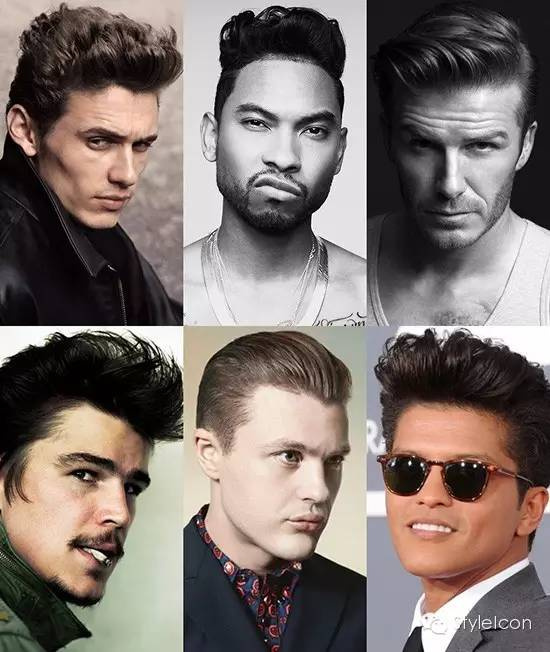 2015年男士最流行发型，就是庞毕度 Pompadour了！