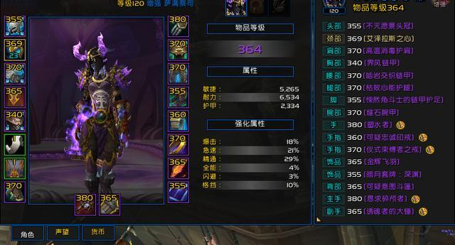 现在魔兽世界都这样了吗？打本不附魔还理直气壮，增强萨一怒退队