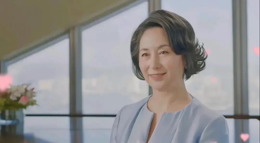 35岁后的何超琼,让我相信了,这种骨相的女人选对发型是越老越美