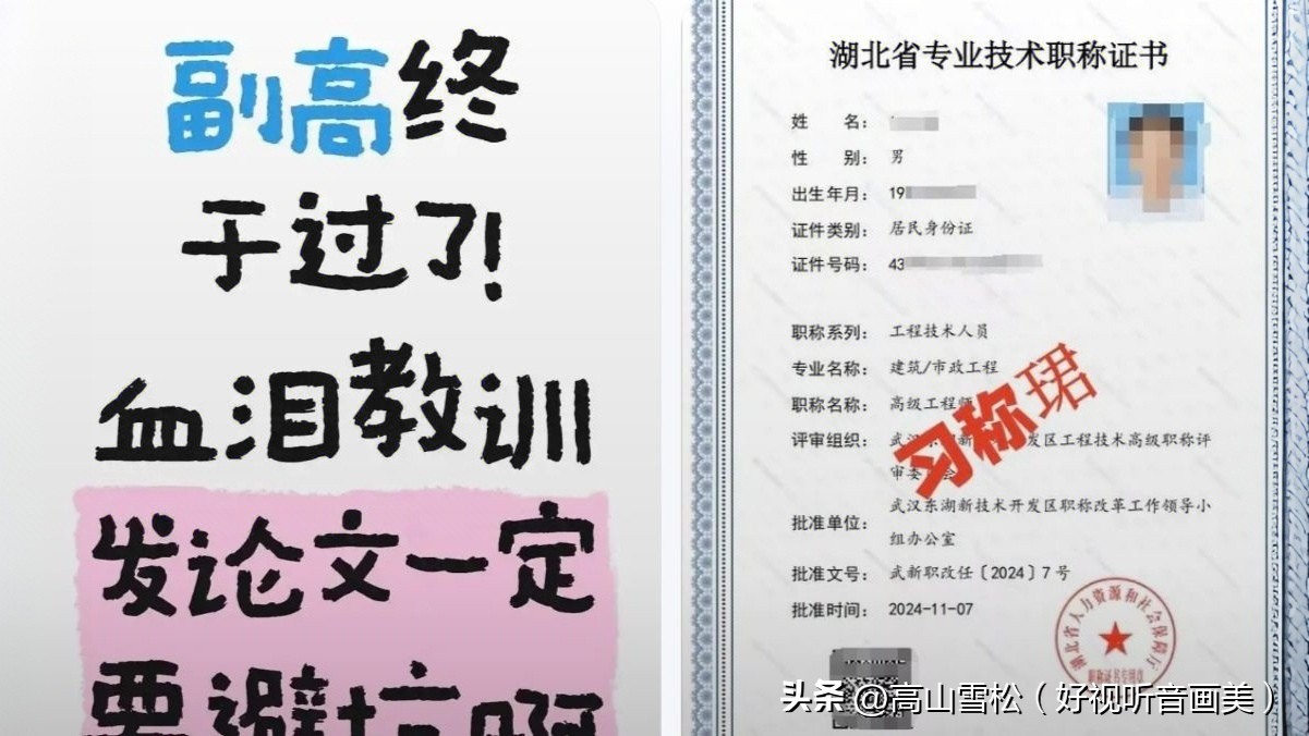 副高终于过了！ 血泪教训！发论文一定要避坑啊！