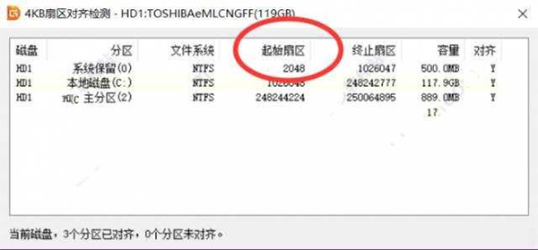 ssd 4k对齐工具 v2.0绿色版