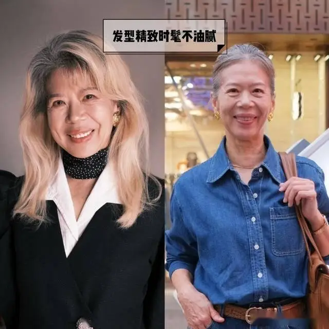 这位上海奶奶太会打扮！60看着像40岁，优雅减龄，比年轻人还时髦