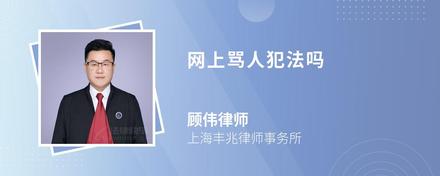 网上被言语辱骂犯法吗