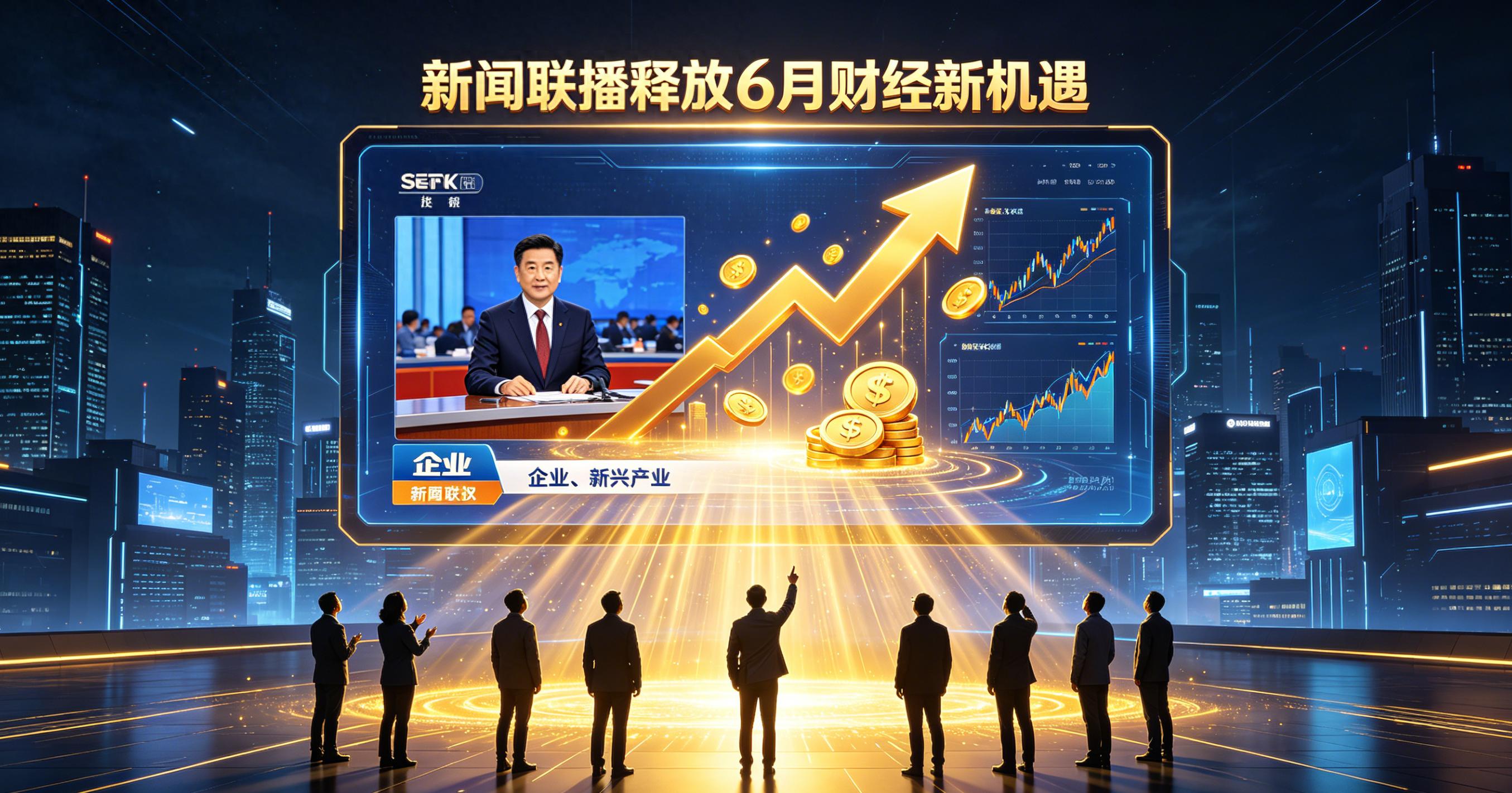 新闻联播释放关键信号:读懂 6 月财经导向,普通人与产业的新机遇