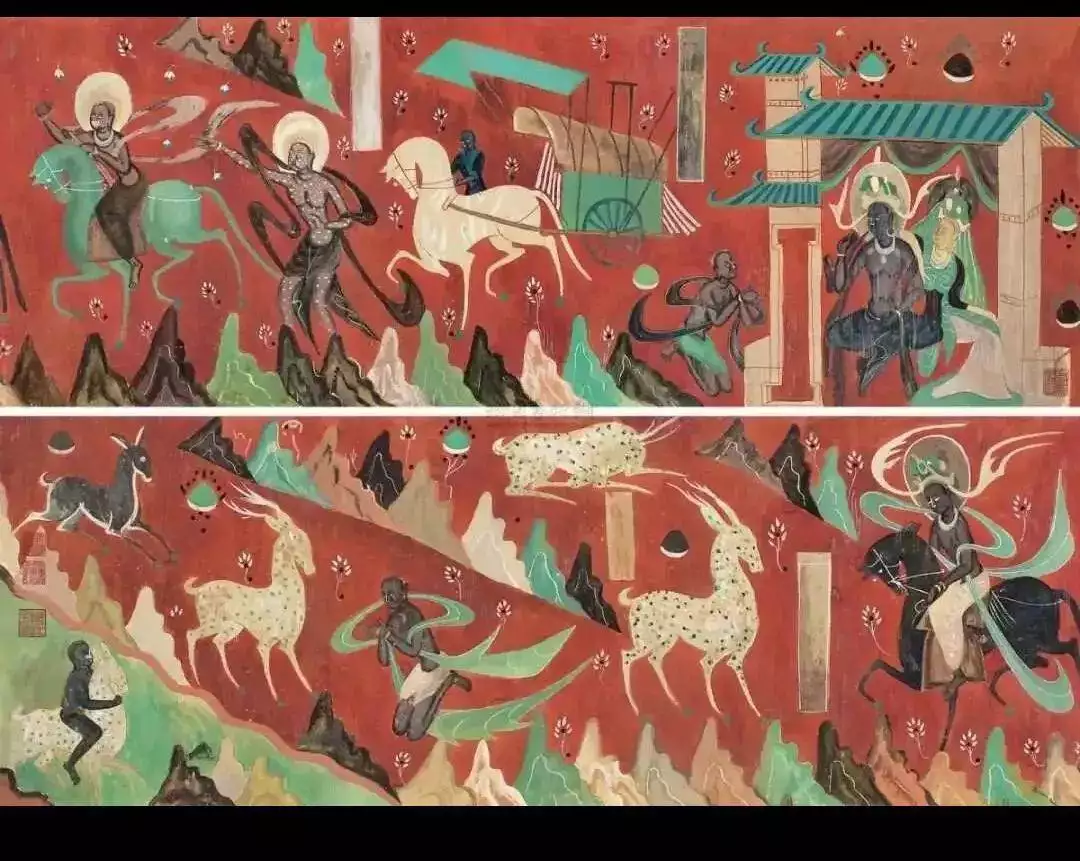 早期敦煌壁画的艺术特色