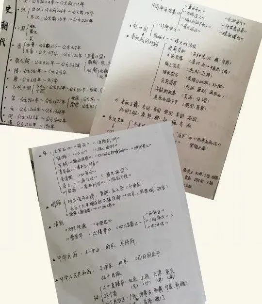 带娃手绘3份历史导图，8岁儿子能口述各朝代知识了