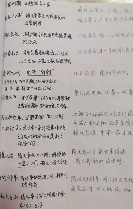 带娃手绘3份历史导图，8岁儿子能口述各朝代知识了