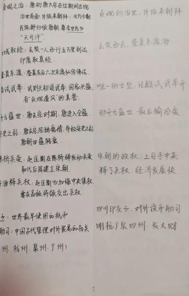 带娃手绘3份历史导图，8岁儿子能口述各朝代知识了
