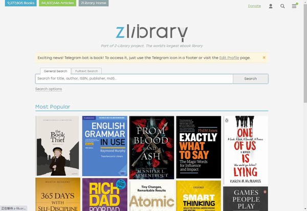 不知道太亏了！8个最强免费电子书网站推荐，从此电子书自由