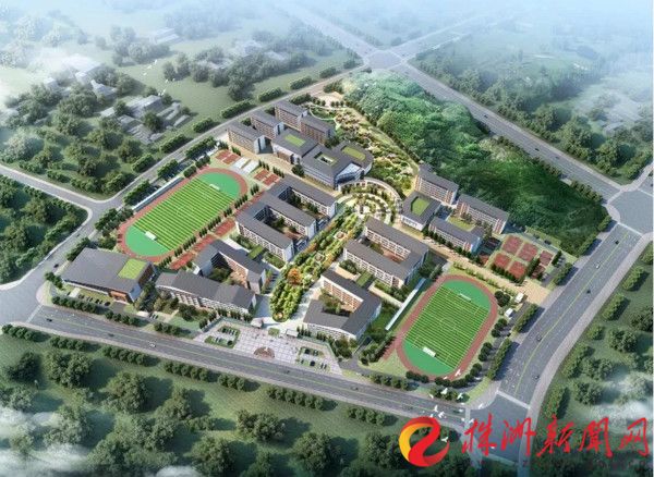 能容纳108个班5400名学生！醴陵新三中预计明年招生