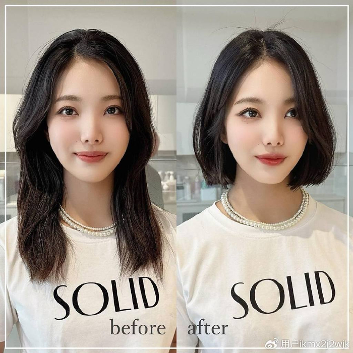 从长发到波波头：时尚减龄的华丽变身