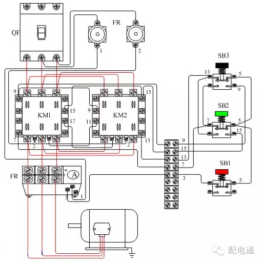 详细讲解交流接触器各种接线以及对应接线图
